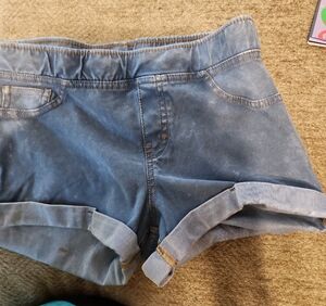 H&M Light Blue Denim with Gold Stitching